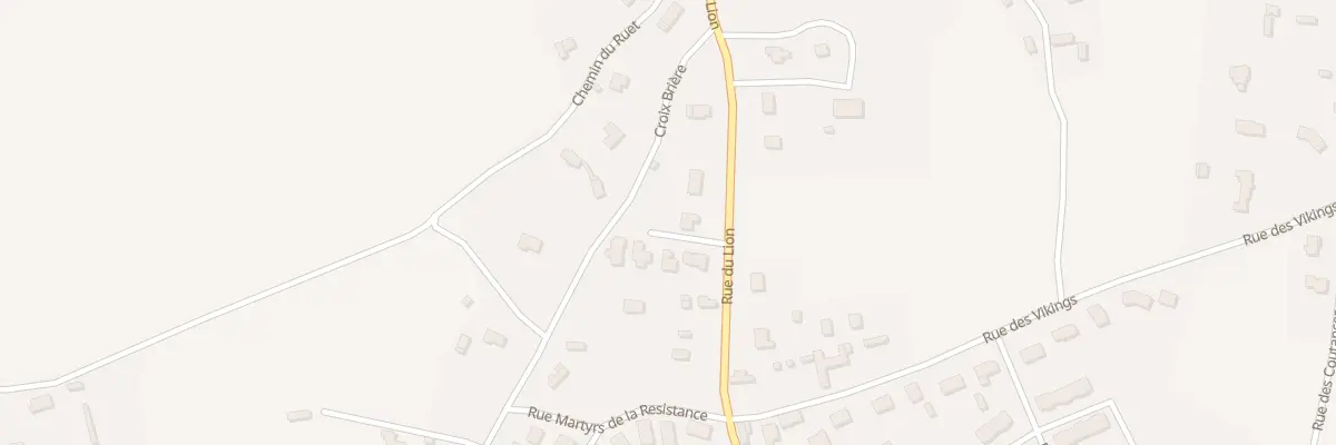 Plan du 645 Rue du Lion à Beuzeville