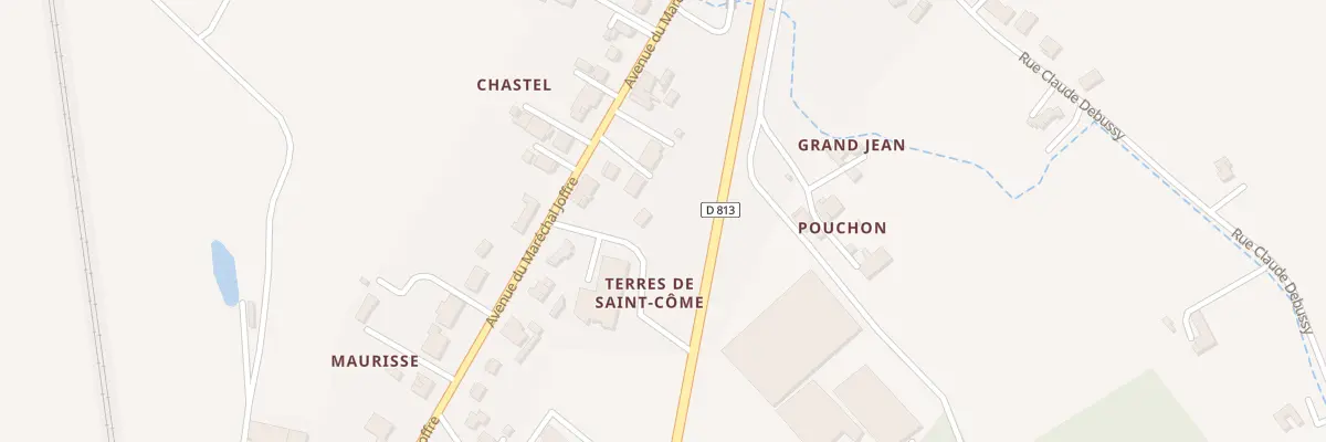 Plan du 5832 Terres de Saint Come à Aiguillon