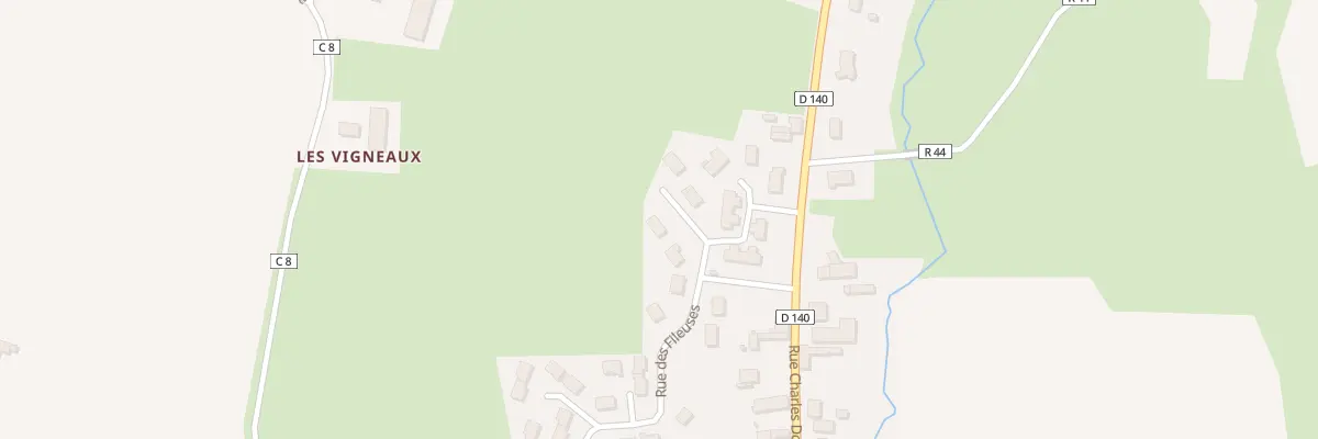 Plan du 6 Rue des Pellonniers à Marigné-Laillé