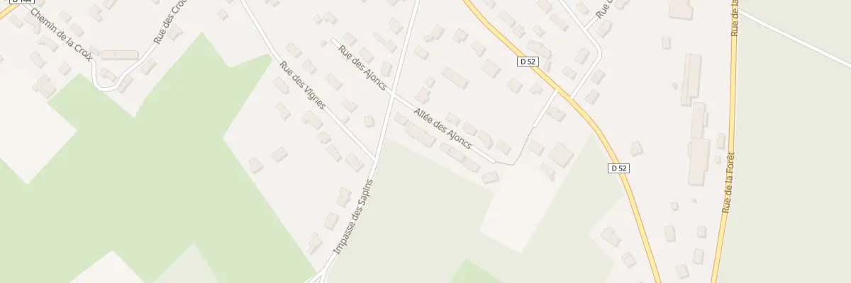 Plan du 10 Rue des Ajoncs à Brette-les-Pins