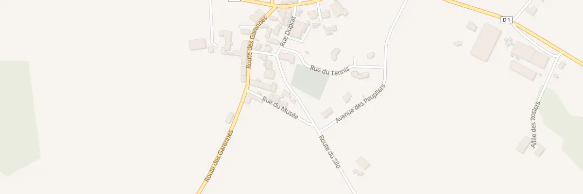 Plan du 168 Rue Duprat à Saint-Martial-Viveyrol