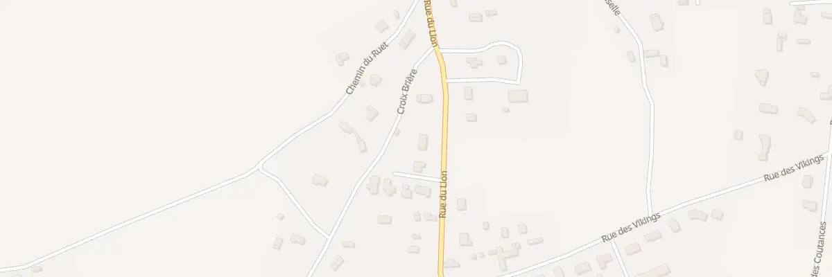 Plan du 693 Rue du Lion à Beuzeville