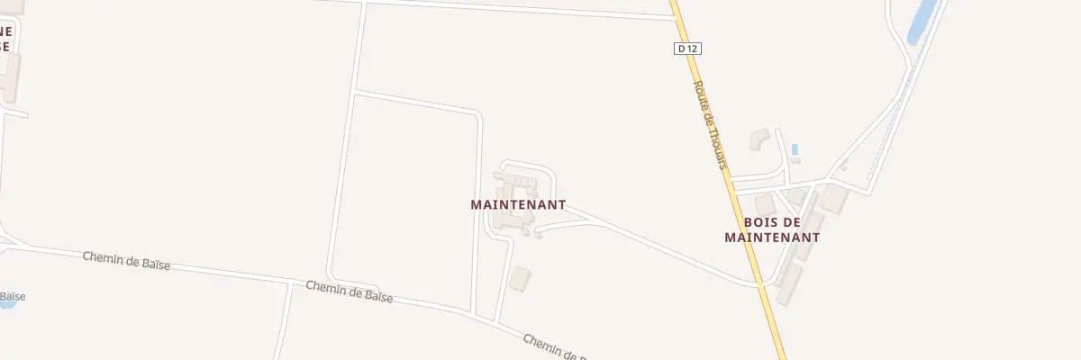 Plan du 1443 Rte de Thouars à Feugarolles