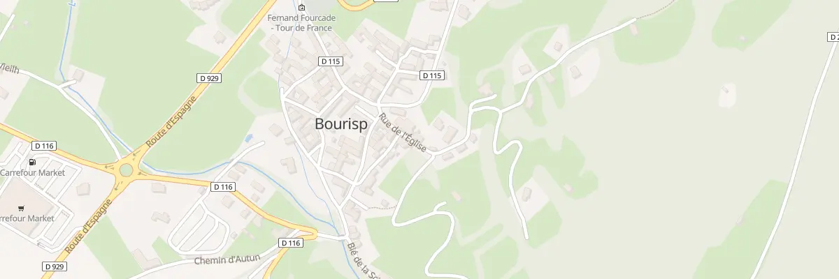 Plan du 5064 Le Village à Bourisp