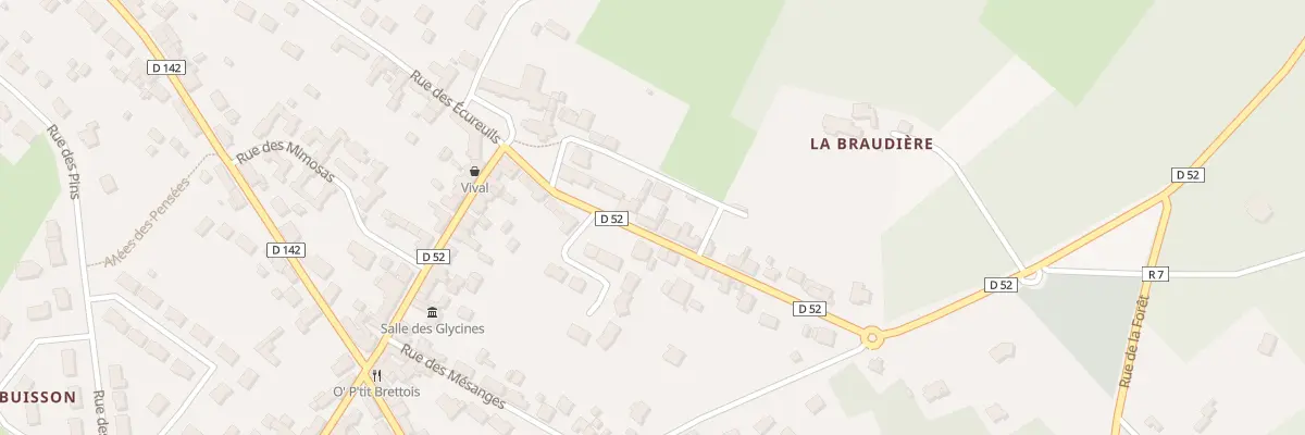 Plan du 9 Rue des Genêts d’Or à Brette-les-Pins