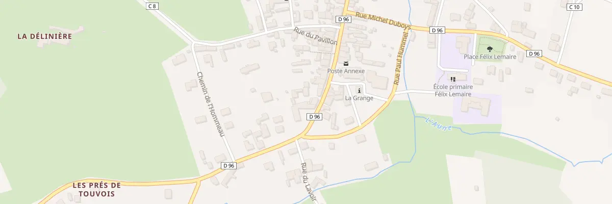 Plan du 8 Rue Joseph Julien Aleton à Marigné-Laillé