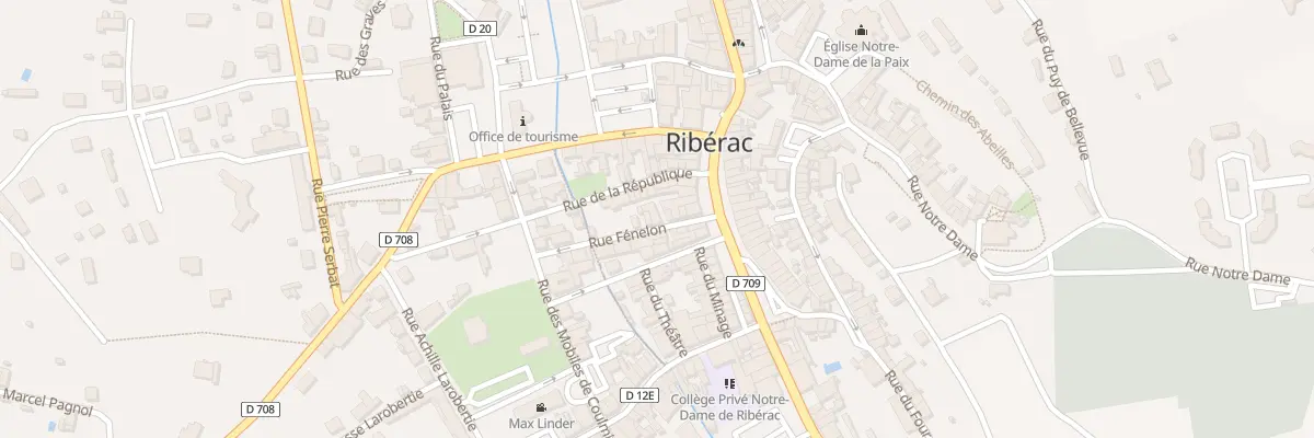 Plan du 5B Rue Fénelon à Ribérac