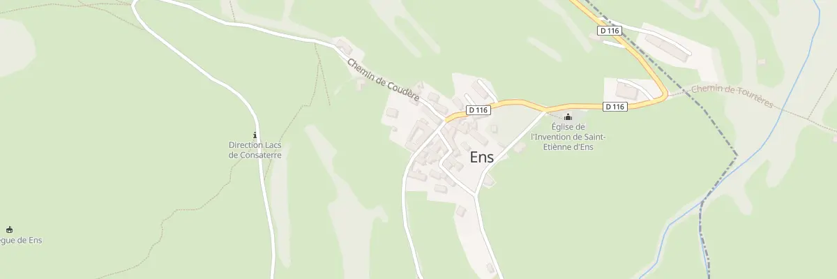 Plan du 5009 Le Village à Ens