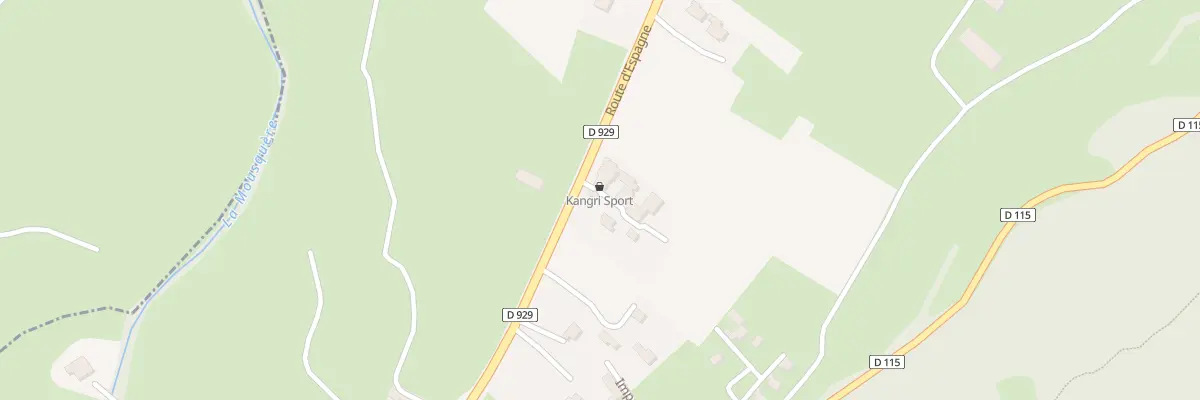Plan du 5081 Lalanne à Bourisp