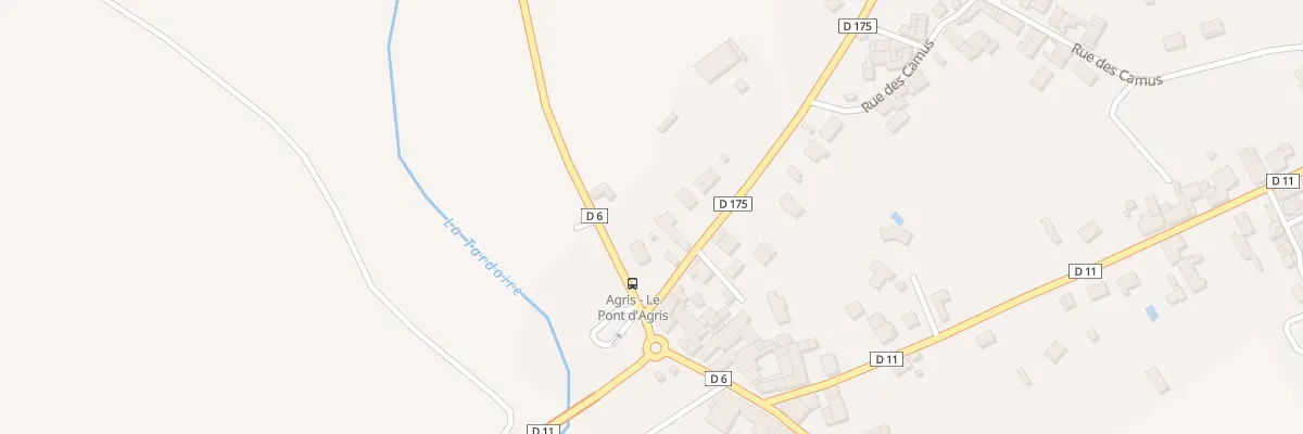 Plan du 51 Rte de la Côte à Agris