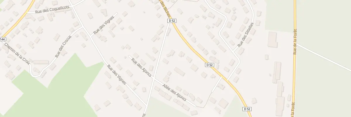 Plan du 6 Rue des Ajoncs à Brette-les-Pins