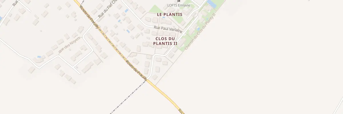 Plan du 10 Rue Ernest Pérochon à Chasseneuil-du-Poitou