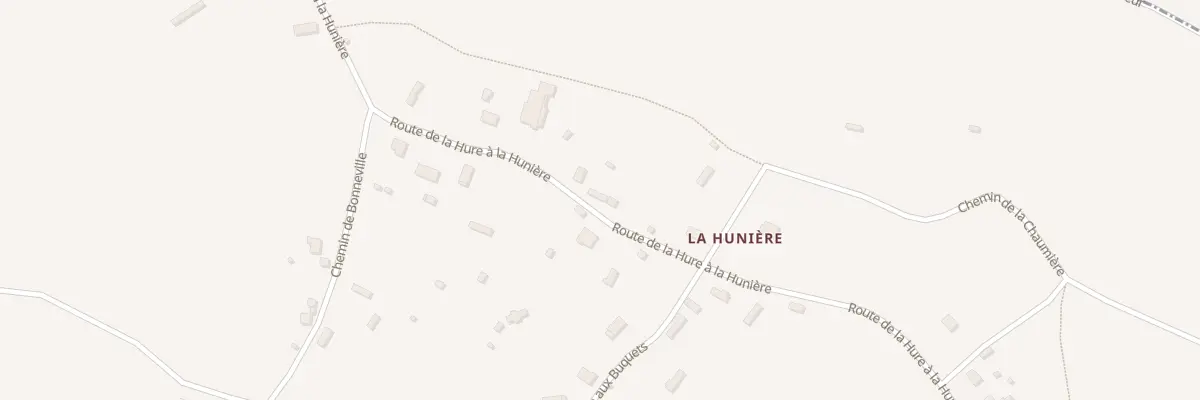 Plan du 2132 Rte de la Hure a la Huniere au Pin