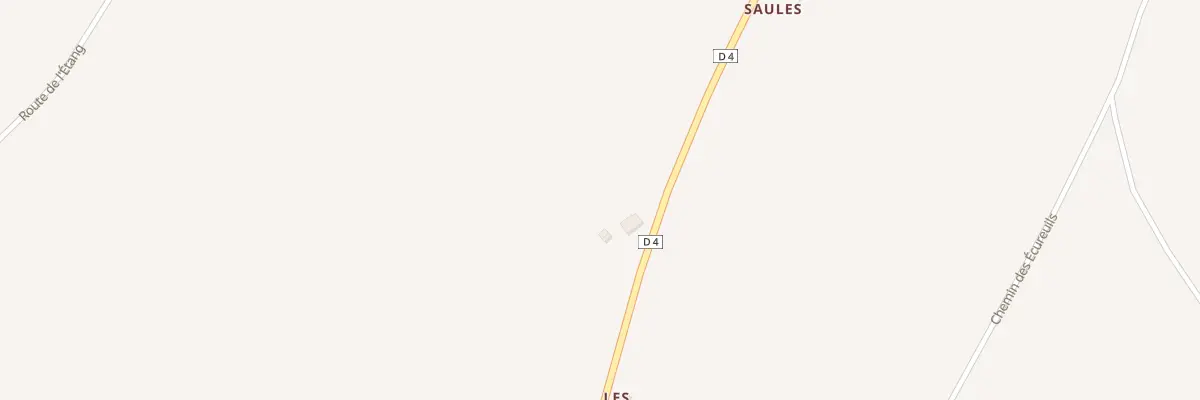 Plan du 81 La Mare des Saules à Montchevrel