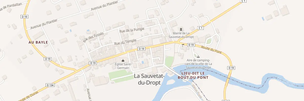 Plan du 9 Av Grammont à La Sauvetat-du-Dropt