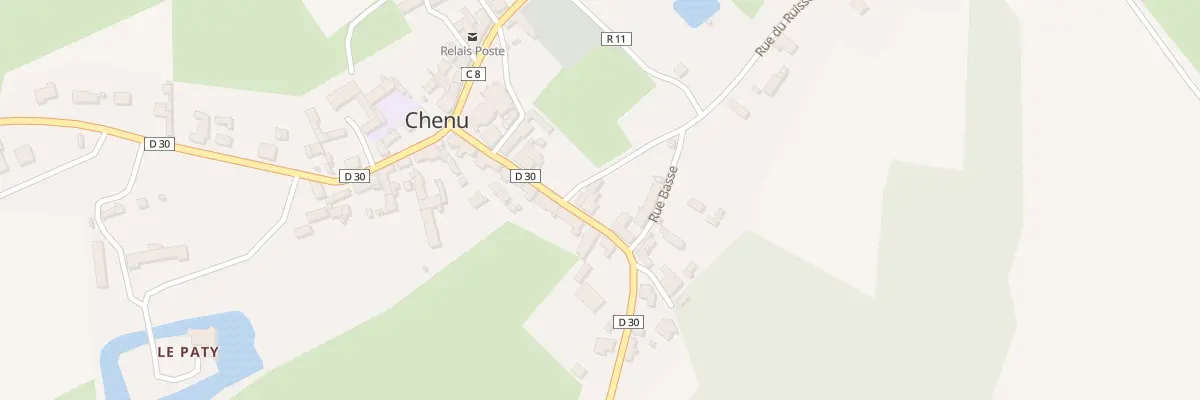 Plan du 7 Rue Grande Rue à Chenu