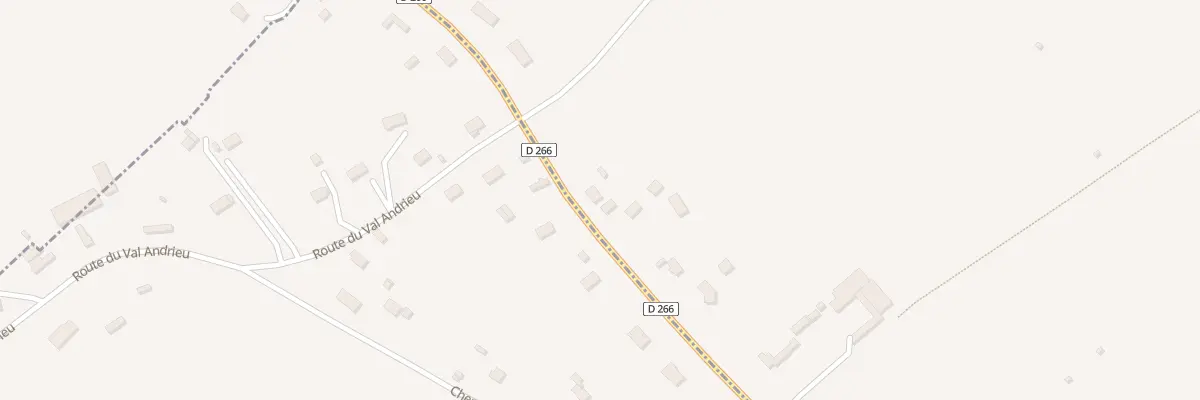 Plan du 16 Che de Chambray à Courtonne-les-Deux-Églises
