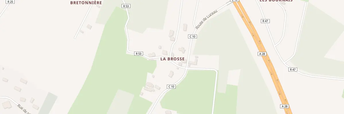 Plan du 5144 La Brosse à Lavernat