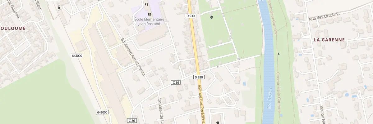 Plan du 5 Av du Maréchal Joffre à Nérac