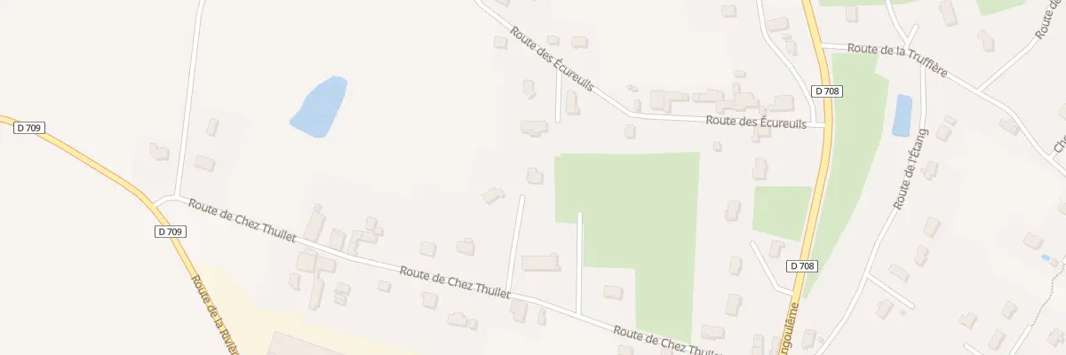 Plan du 268 Rte de Chez Thuilet à Villetoureix