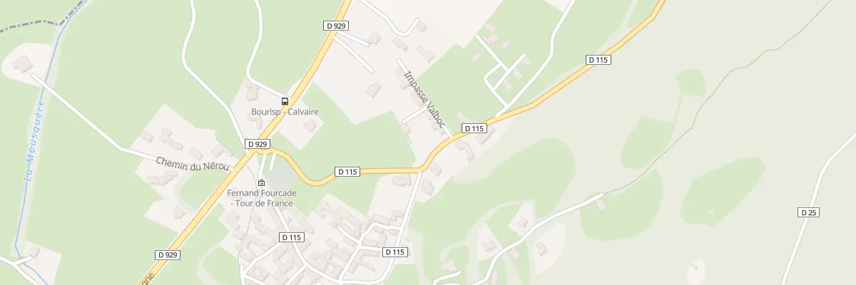 Plan du 5087 Lalanne à Bourisp