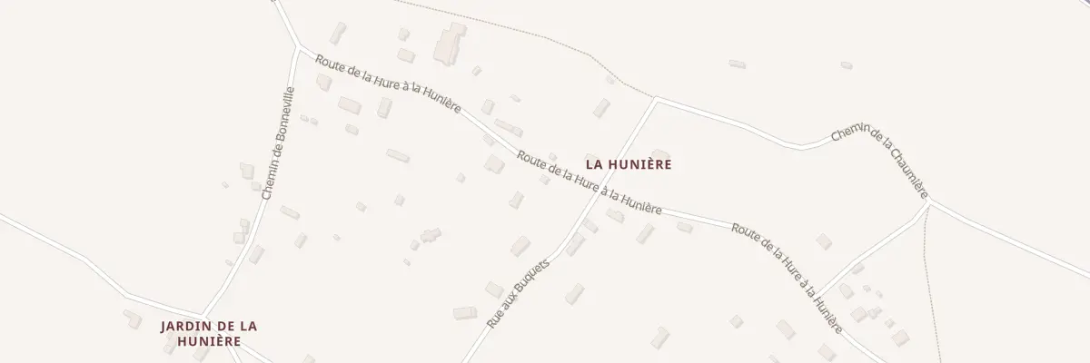 Plan du 2047 Rte de la Hure a la Huniere au Pin