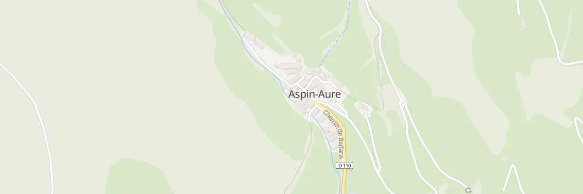 Plan du 5002A Le Village à Aspin-Aure