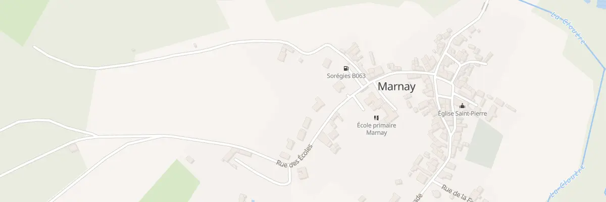 Plan du 19 Rue des Ecoles à Marnay