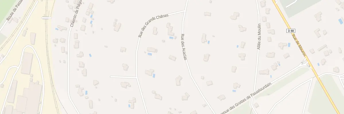Plan du 10 Rue des Acacias à Saint-Benoît
