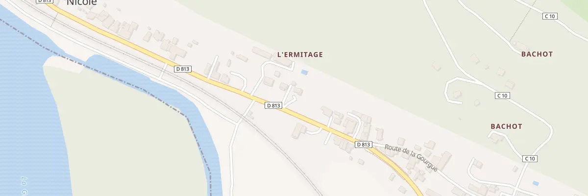 Plan du 22 Rte Nationale 113 à Nicole