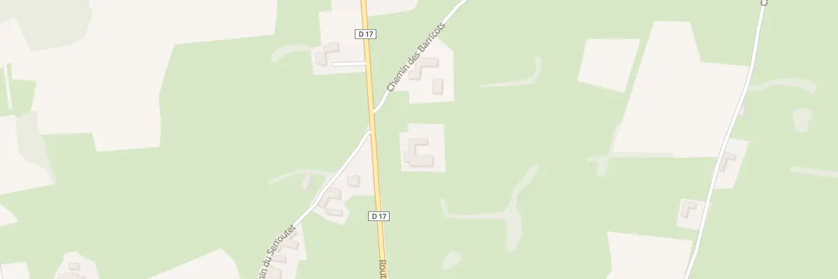 Plan du 43 Rte de Lannemezan à Bonnefont