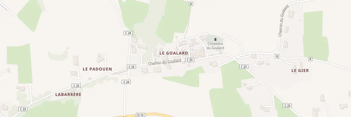 Plan du 9009 Le Goalard à Termes-d’Armagnac