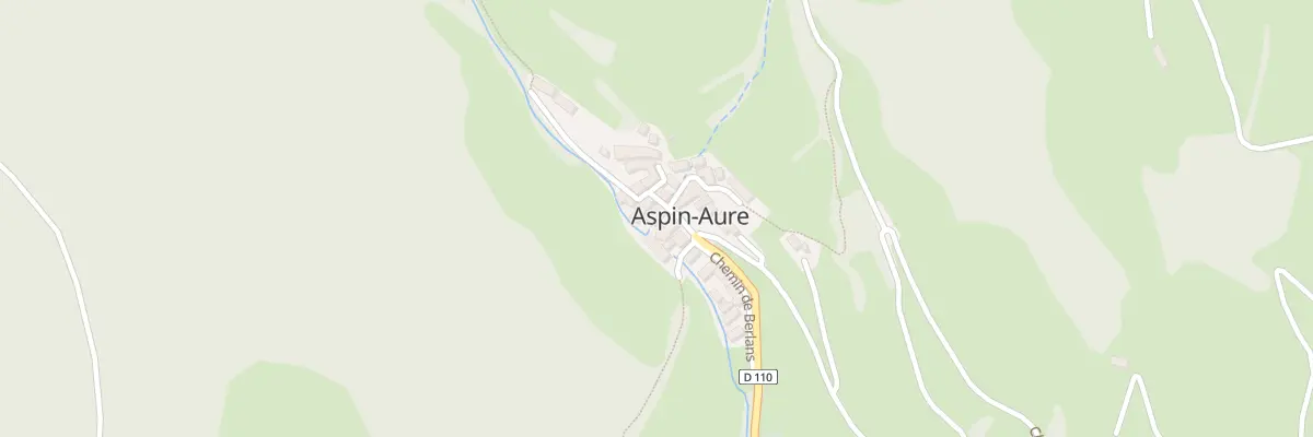 Plan du 5003 Le Village à Aspin-Aure