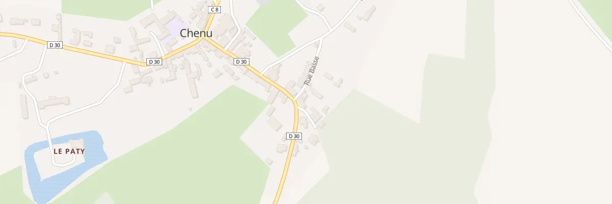 Plan du 13 Rue Grande Rue à Chenu