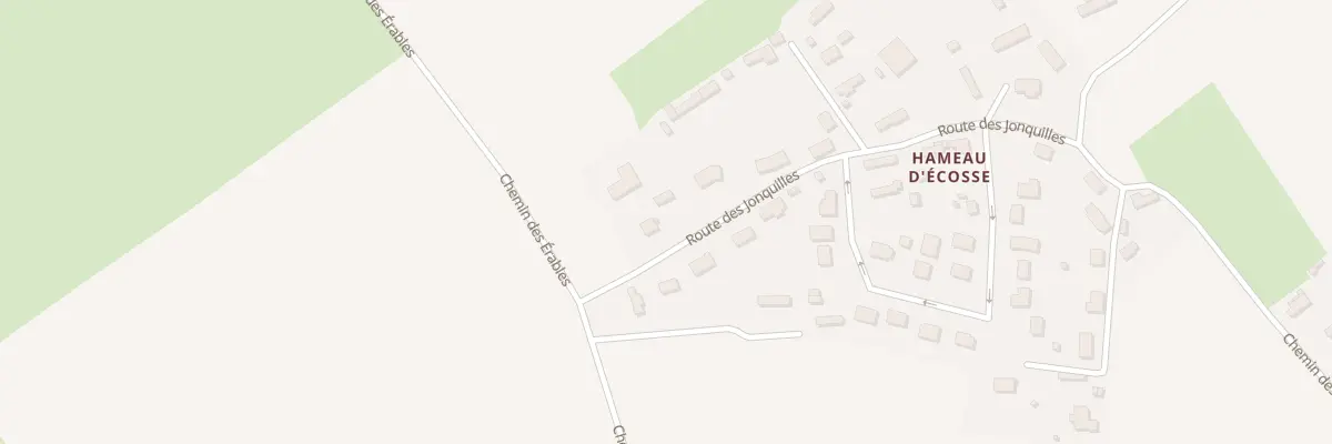 Plan du 1430 Rte des Jonquilles à Manneville-la-Goupil