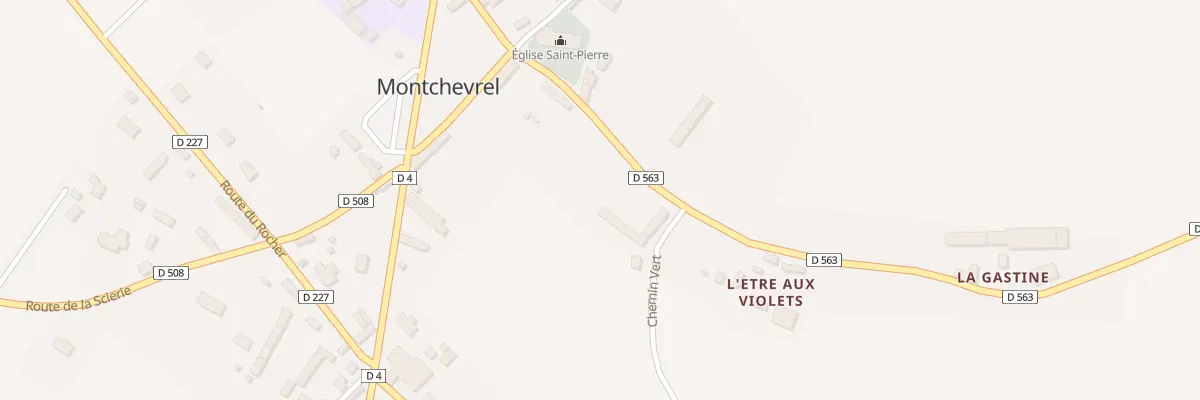 Plan du 70 L’Etre aux Oliviers à Montchevrel