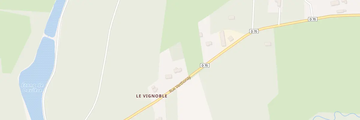 Plan du 15 Verthonay à Avrillé-les-Ponceaux