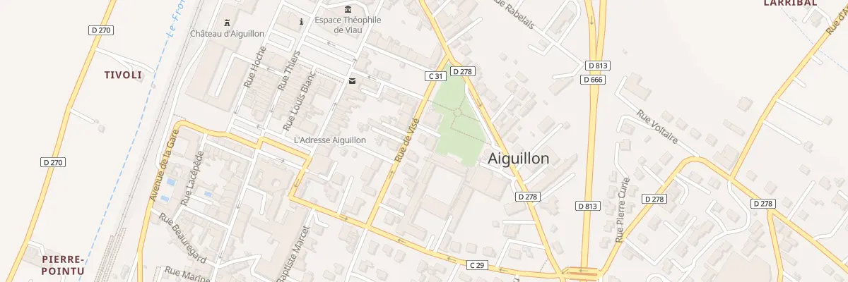 Plan du 1 Rue de Visé à Aiguillon