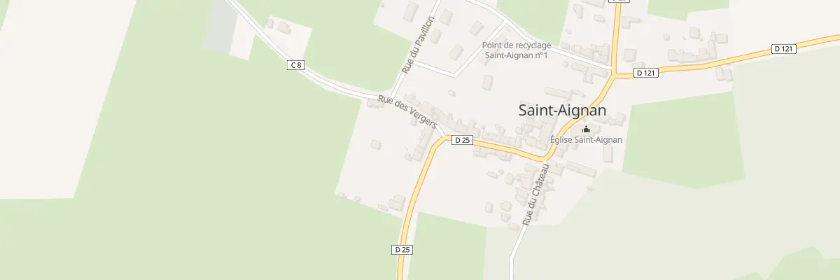 Plan du 22 Rue du Lavoir à Saint-Aignan
