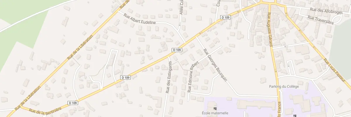 Plan du 263 Rue de la Bertinière à Beuzeville