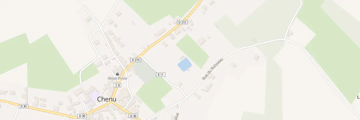 Plan du 2 Rue Saint-jean à Chenu
