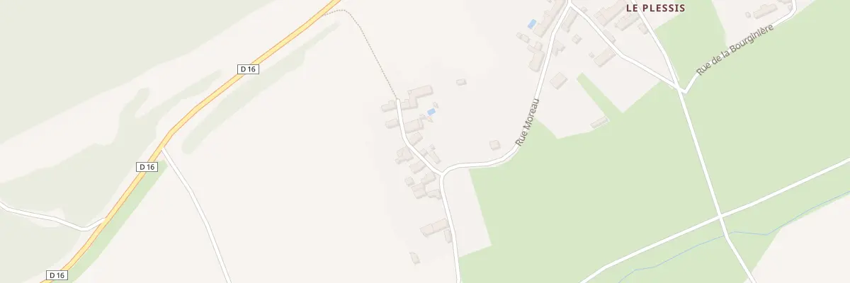 Plan du 46 Rue Moreau à Bréhémont