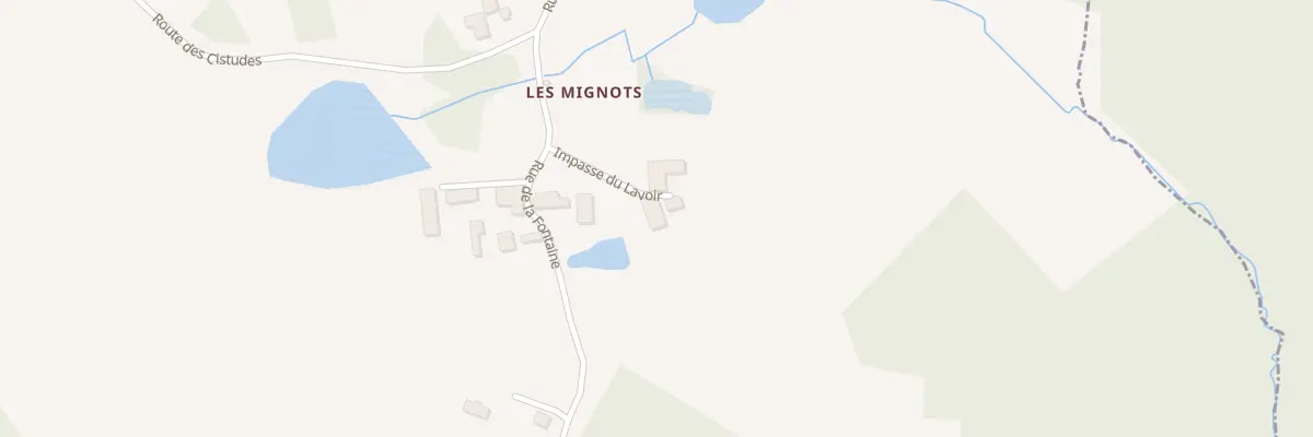 Plan du 6 Les Mignots à Saint-André-de-Double