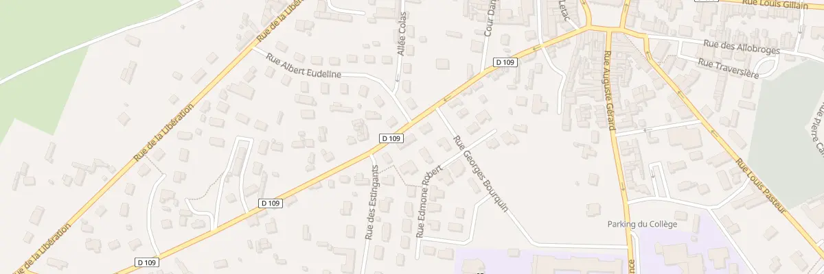 Plan du 227 Rue de la Bertinière à Beuzeville