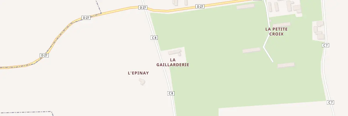 Plan du 5042 La Gaillarderie à Avesnes-en-Saosnois