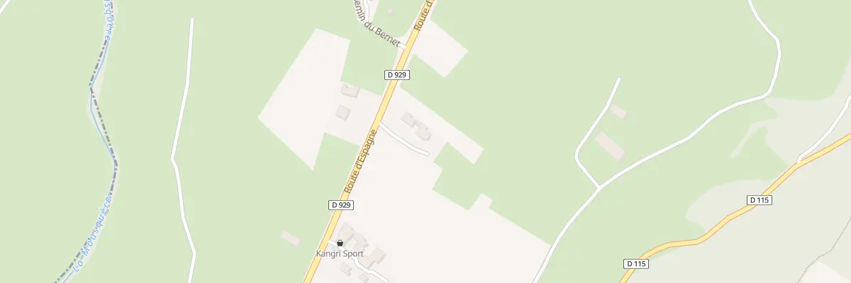 Plan du 5002B Lalanne à Bourisp
