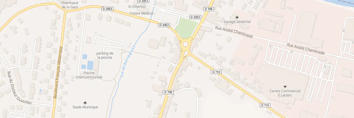 Plan du 104 Rue du 26 mars 1944 à Ribérac