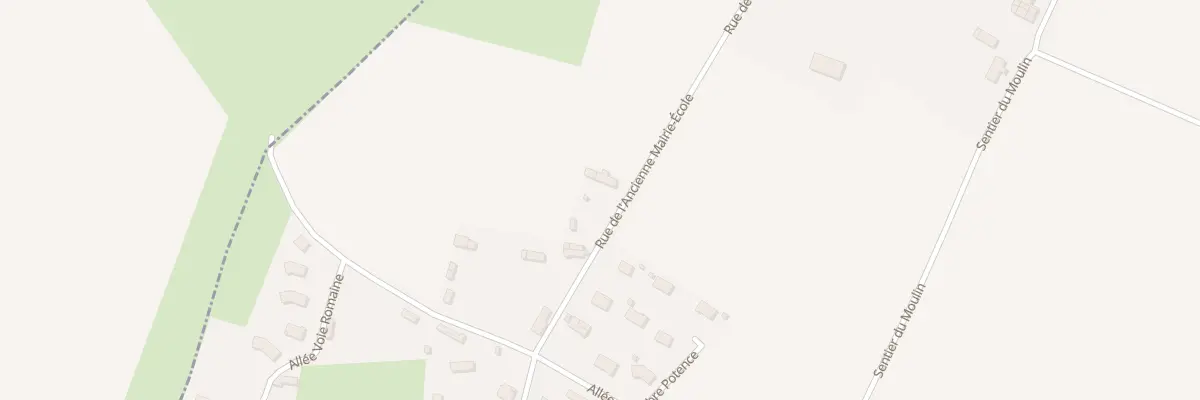 Plan du 410 Rue de l’Ancienne Mairie Ecole à Maniquerville