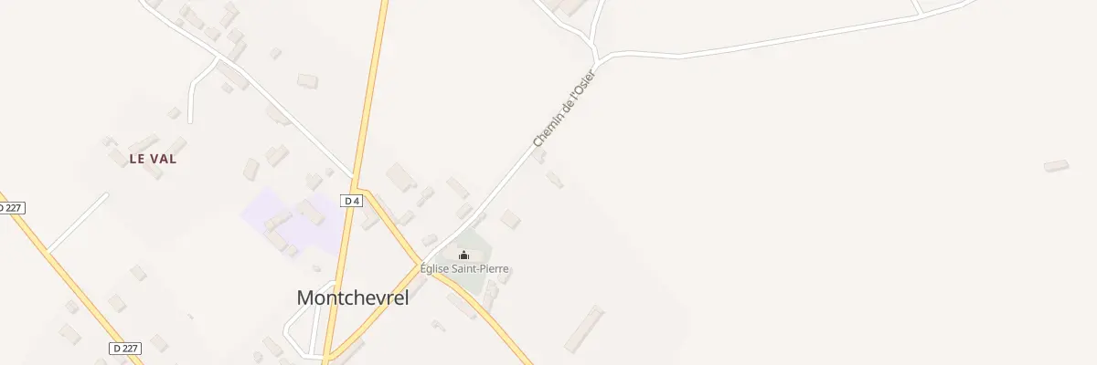 Plan du 6 Che de l’Osier à Montchevrel