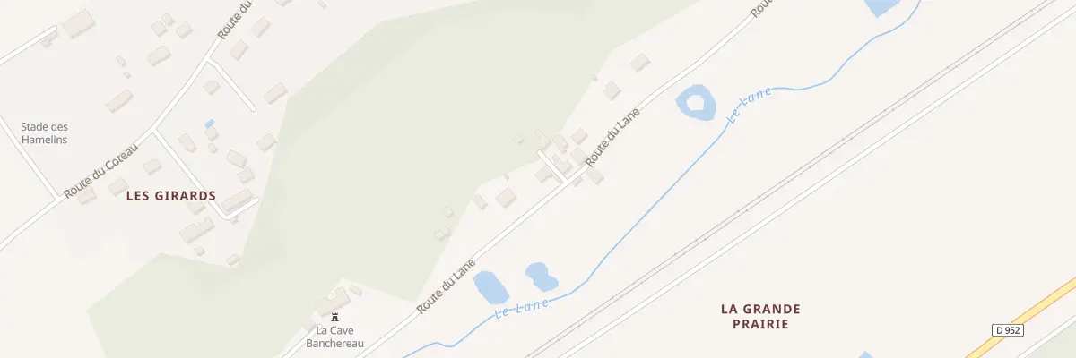 Plan du 50 Rte du Lane à Coteaux-sur-Loire